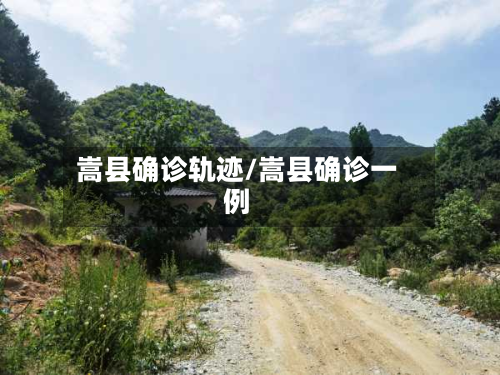 嵩县确诊轨迹/嵩县确诊一例-第2张图片
