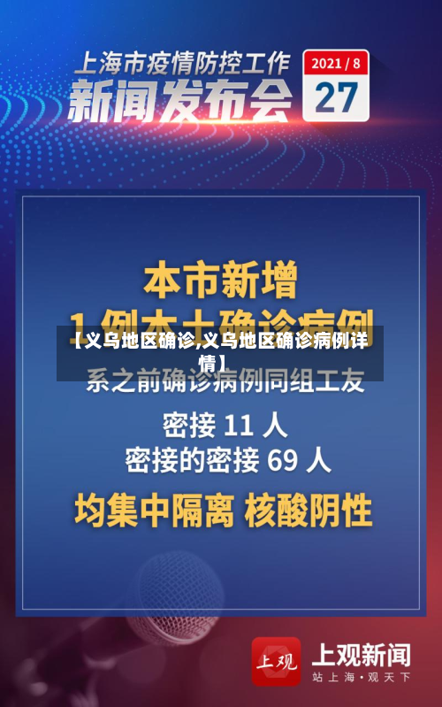 【义乌地区确诊,义乌地区确诊病例详情】-第3张图片