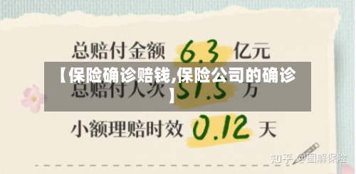 【保险确诊赔钱,保险公司的确诊】-第2张图片