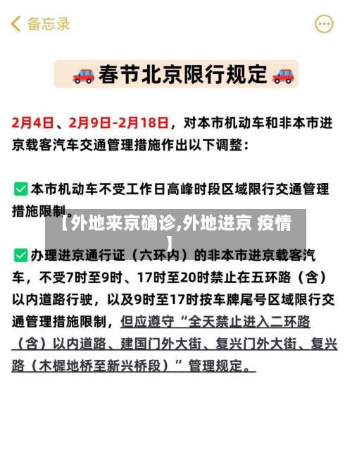 【外地来京确诊,外地进京 疫情】-第2张图片