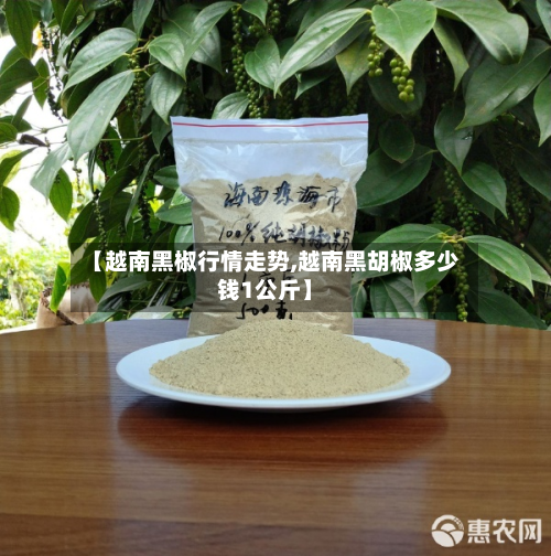 【越南黑椒行情走势,越南黑胡椒多少钱1公斤】-第2张图片